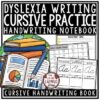 Dyslexia Cursive Handwriting Practice with Letter Formation- Dyslexia Activities