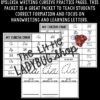 Dyslexia Cursive Handwriting Practice with Letter Formation- Dyslexia Activities - Image 3