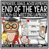 End of the Year Writing Activities Project Memory Book, Summer Goal Setting-1