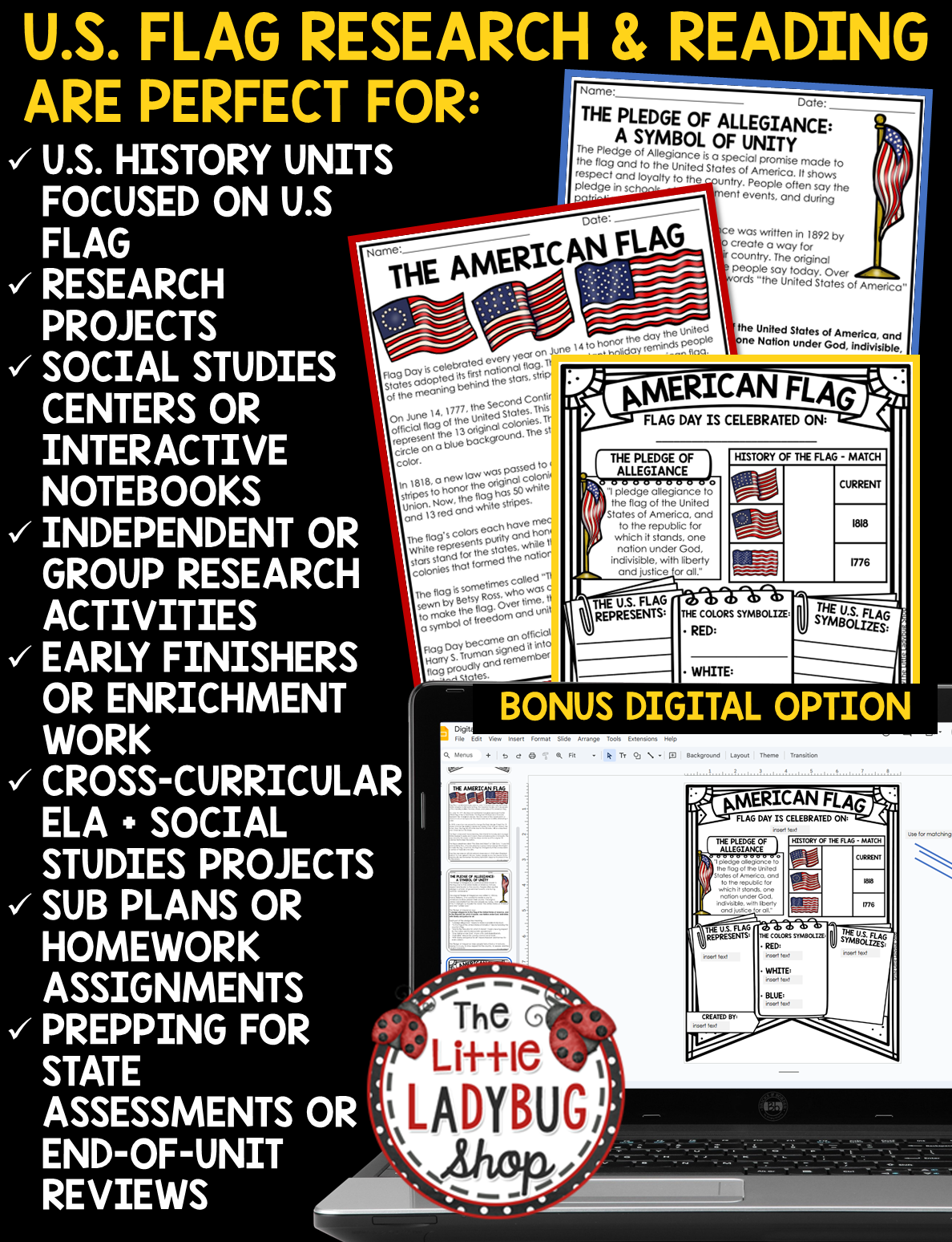US Symbols American Flag Day Activities Pledge of Allegiance