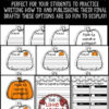 How To Carve a Pumpkin Writing Teach- Go Pennants™- Pumpkin Fall Writing - Image 2