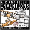 Inventions Research Project [Air & Flight Research Templates] Teach- Go Pennant