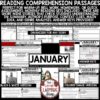 January Poetry Fables Reading Comprehension Passages and Questions 3rd 4th Grade-3