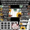 Ladybug & Sunflower Classroom Decor: Calendar Bulletin Board - Image 2