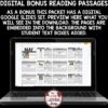 May Poetry Fables Reading Comprehension Passages and Questions 3rd 4th Grade-4