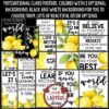 Modern Farmhouse Lemon Classroom Decor Theme, Back to School Bulletin Board - Image 2