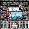 Nautical Theme Classroom Decor: Calendar Bulletin Board - Image 2