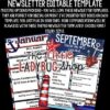 Nautical Theme: Newsletter Template Editable - Image 3