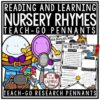 Nursery Rhyme Activities Teach- Go Pennants™ Itsy Bitsy Spider, Humpty Dumpty