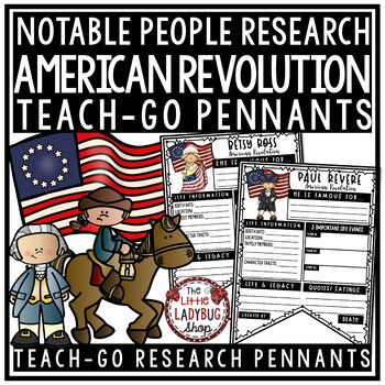 People of American Revolution Project Research: Revolutionary War  Activities - The Little Ladybug Shop