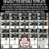Pirate Theme Classroom Monthly & Weekly Newsletter Template Editable - Image 2