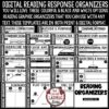 Reading Response Graphic Organizers, Story Elements Activities - Image 2
