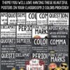 Punctuation Posters Emoji Theme Classroom - Punctuation Mark Anchor Charts - Image 2