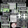 Sailing & Nautical Theme Classroom Decor: Newsletter Template Editable, Labels - Image 4
