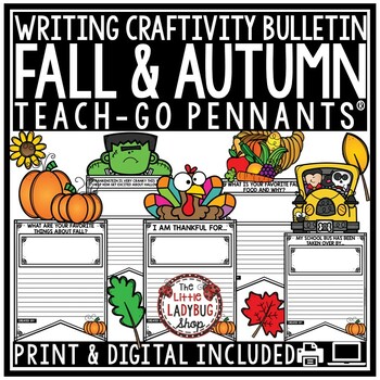 Fall Writing Prompts Craftivities