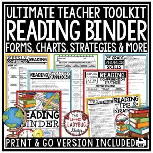 Reading Intervention Small Group Binder