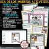 El Dia de Los Muertos Activities Day of the Dead Reading Passages