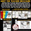 Back to School Meet the Teacher Newsletter Template Editable Letter Open House