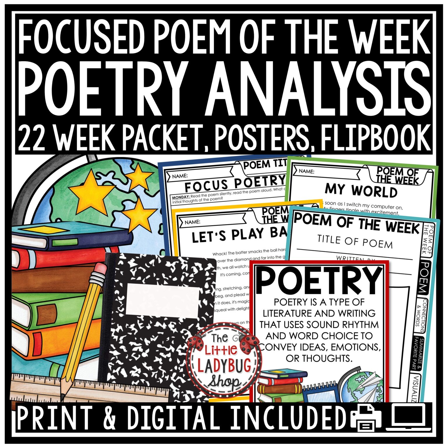 Poetry Analysis Poem of the Week - The Little Ladybug Shop
