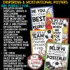 Sports Theme Class Décor Positive Affirmation Bulletin Board