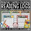 Coloring Homework Reading Logs Kindergarten 1st Grade Pre-K