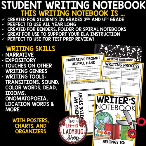 Student Writing Workshop Notebook