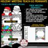 Holiday Coloring Sheets Writing Prompts 2nd 3rd Grade