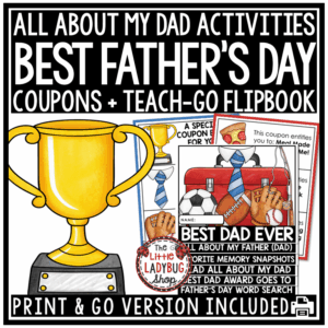 Father's Day Card Writing Activity Father's Day Craft Coupons