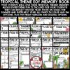 Beach Summer Tropical End of Year Memory Book 3rd Grade