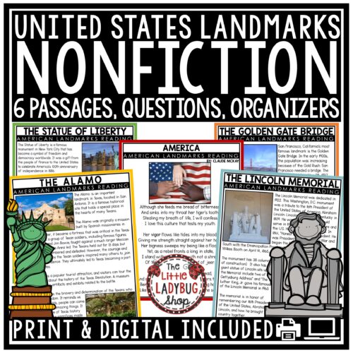 US Landmarks Nonfiction Passages
