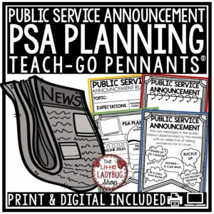 PSA Public Service Announcement Writing