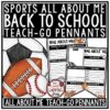 Sports Theme All About Me 3rd Grade: Back to School Activities 4th Grade
