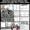 Stone Fox Aligned Novel Study Book Club Book Review Report Literature Circle-2