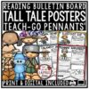 Tall Tales Reading Genre Writing Graphic Organizers Johnny Appleseed Bulletin