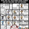 Tall Tales Reading Genre Writing Graphic Organizers Johnny Appleseed Bulletin 5