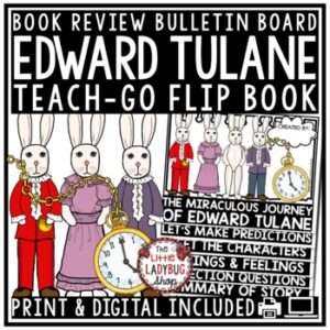 The Miraculous Journey of Edward Tulane Aligned Novel Study Book Review Template-1