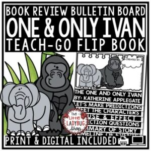 The One and Only Ivan Book Review Aligned Novel Study by Katherine Applegate-1