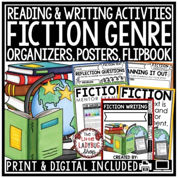 Traditional Literature Fiction Reading Genre Story Writing Graphic Organizers-1