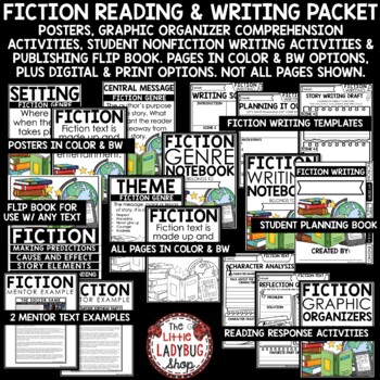 Traditional Literature Fiction Reading Genre Story Writing Graphic Organizers-3