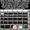 Travel Theme Meet the Teacher Template Editable Back to School Open House Night-2