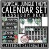 Tropical Classroom Decor: Meet the Teacher, Newsletter Template Jungle Theme - Image 4
