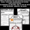 U.S. Geography 5 Regions of The United States Research Activity Report Template-3