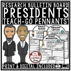 US Presidents Research Project United States Biography Graphic Organizers Report-1