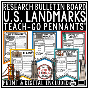United States History American US Landmarks Research Report Template Writing