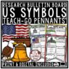 United States Symbols Teach- Go Pennants