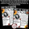 Welcome Back to School Letters Editable: Meet The Teacher Template - Image 3