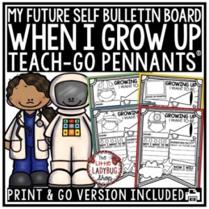 What I Want to Be When I Grow Up Activity Community Helpers Worksheets Future Me-1
