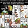 Woodland Animals Classroom Theme: Motivational Posters Bulletin Board - Image 2