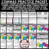 Writing Commas Rules Worksheets Commas in a Series, Letter Writing 3rd 4th Grade-2