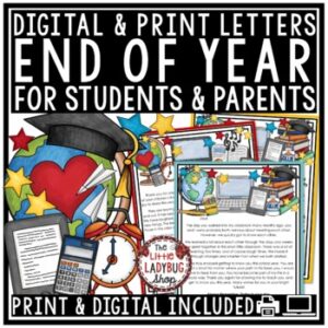 End of Year Letter to Student & Parents Distance Learning Google Slides1